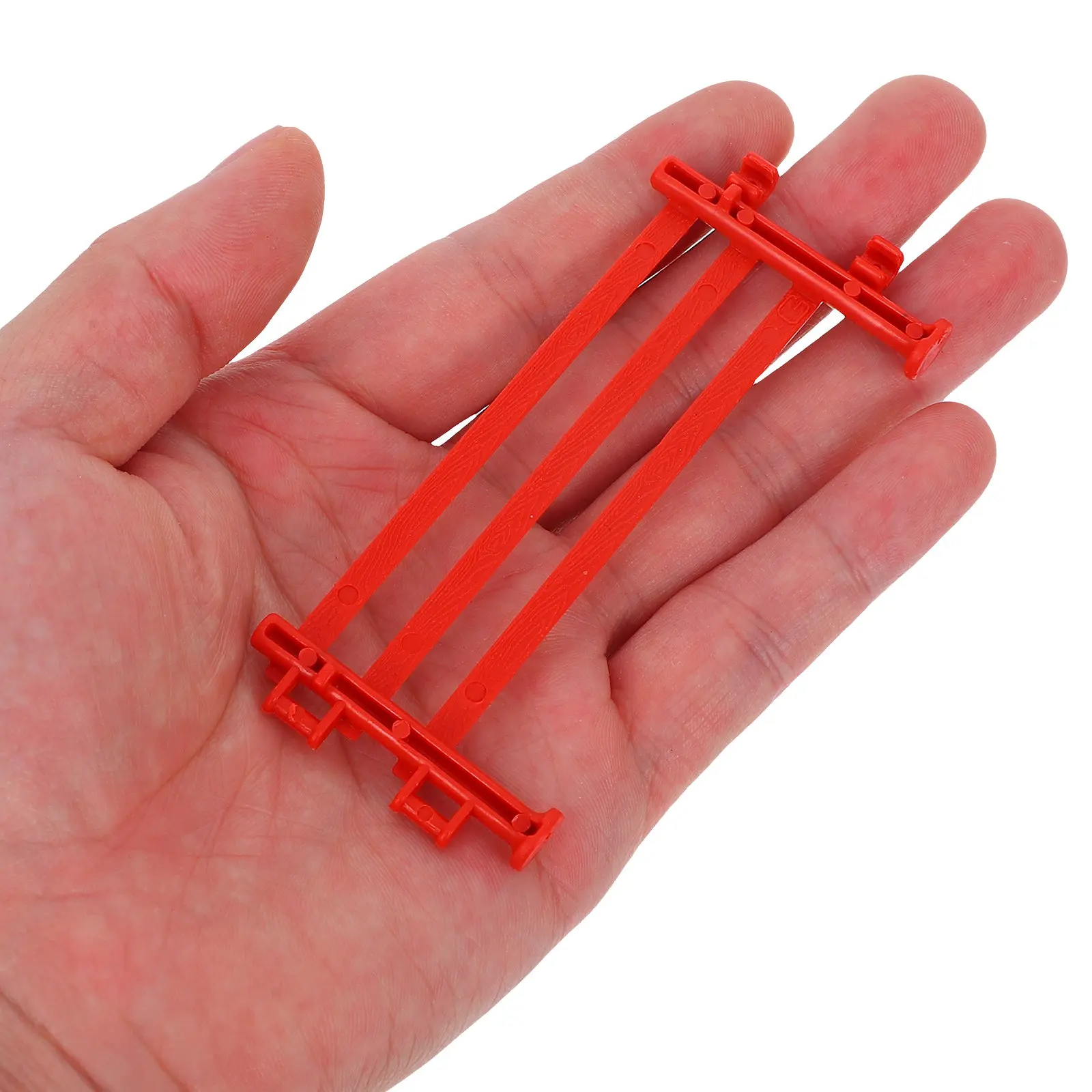 100Pcs Miniature Picket Fence Accessory Farmyard Playset for Fairy Garden Dollhouse Stable Corral Plastic Panels