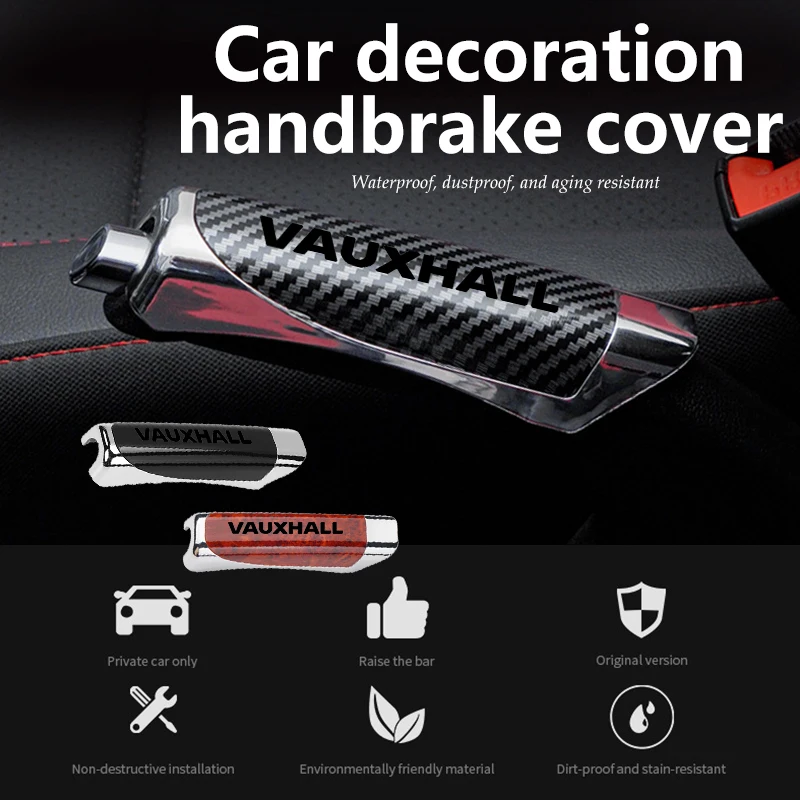 ل فوكسهول غطاء فرامل اليد للسيارة دائم واقية كم فرامل اليد الملحقات الداخلية Tigra Corsa VXR Astra D G J H Zafira #1