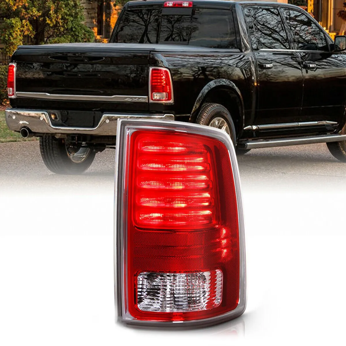 RH Car LED Rear Tail Light Assembly for Dodge Ram 1500 2500 3500 2013-2018 68093078AC CH2801203