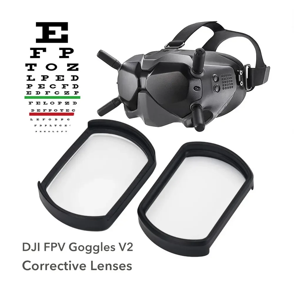 

Corrective Lenses For DJI FPV Goggles V2 Accessories Customized Myopia Hyperopia Astigmatism Eye Lens Insert Prescription Lenses