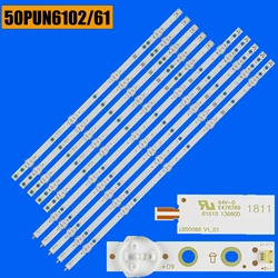 Светодиодная лента подсветки для LB50086 V1_00 V0_00 50PUS6162/12 50PUS6272 50PUS6703 50PUS6753 50PUN6102/61 LB50089 V1 LB50082 V3