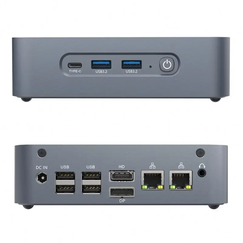 كمبيوتر صغير للألعاب 7nm AMD R-yzen7 5800H 16GDDR4 512GSSD VEGA 8 TPM2.0 Window11/10 2 * DDR4 2 * M.2 NVME TPM2.0 3x4K كمبيوتر مكتبي