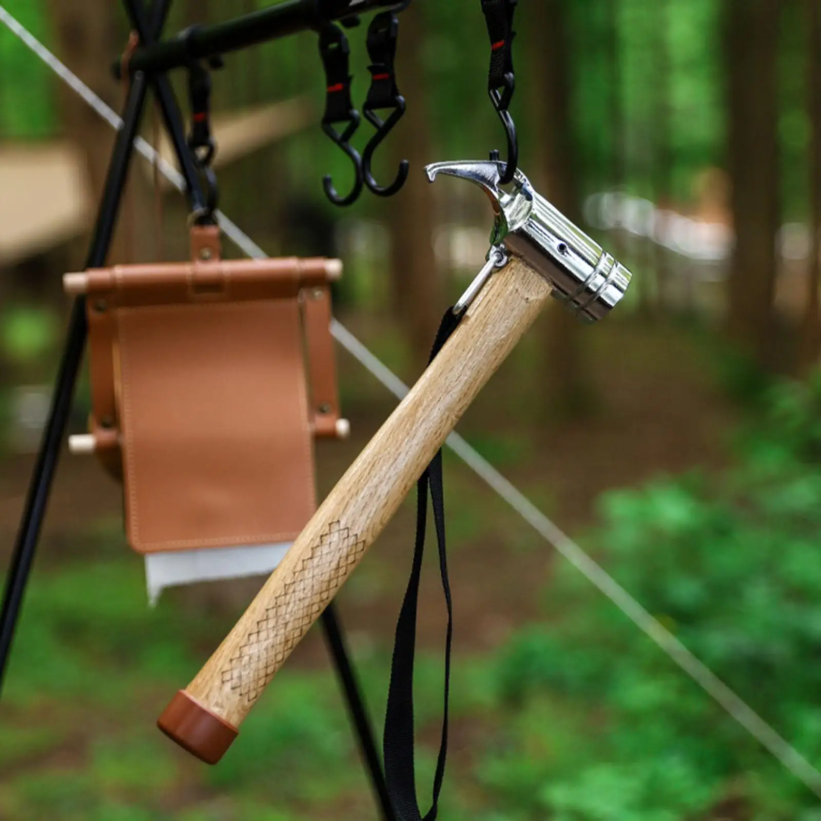 

Кемпинговый молоток для палатки, съемник колышков для кемпинговой палатки для треккинга, сада, рыбалки
