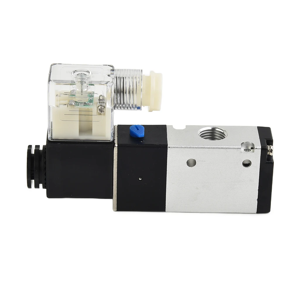 Pneumatic Solenoid Valve AIRTAC Type 3 Way 2 Position Pneumatic Solenoid Valve DC24V Air Control 1/4 BSPT Port