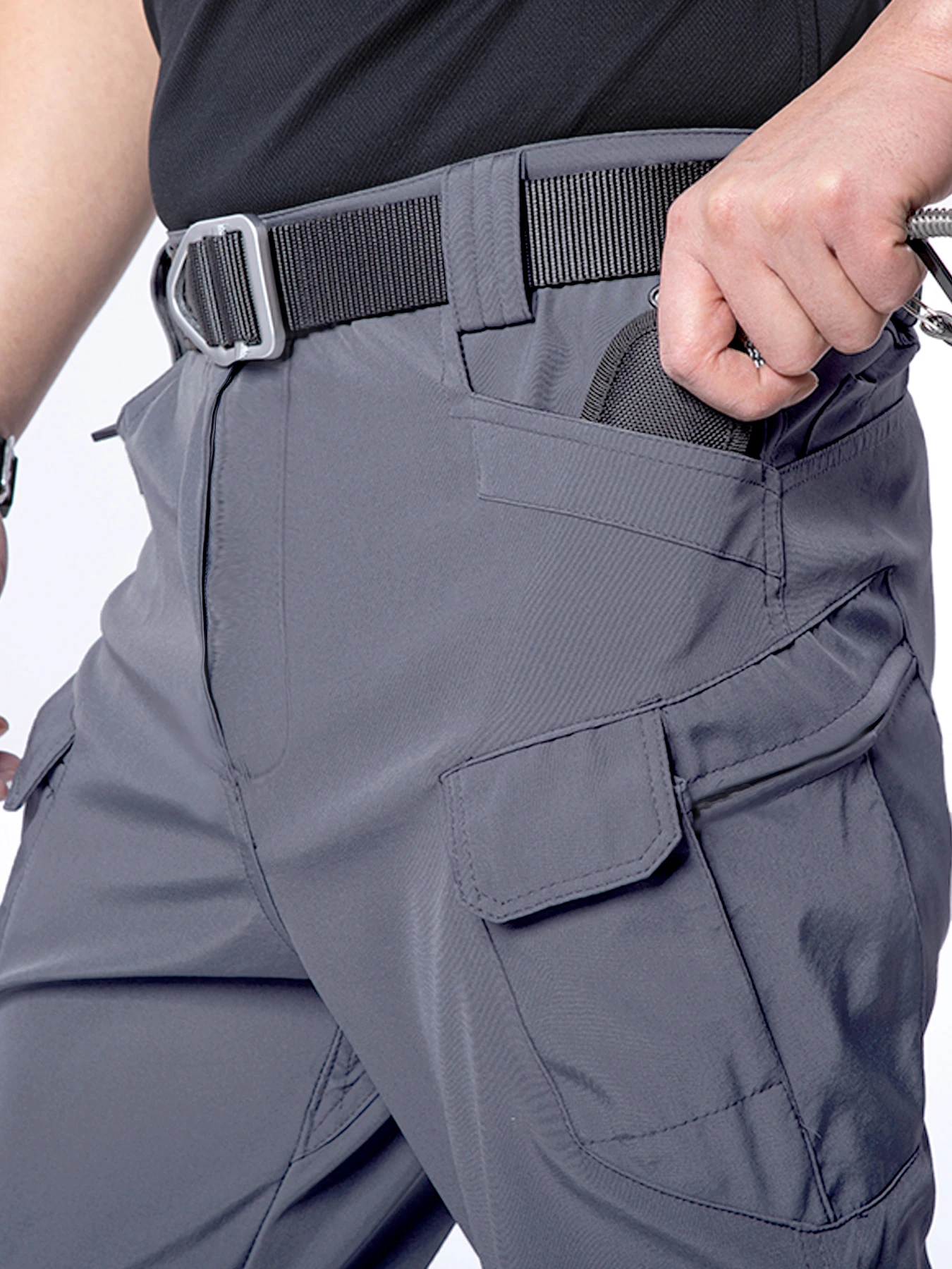 

Men City Military Tactical Pants Combat Cargo Trousers Multi-pocket Waterproof Wear-resistant Casual Training Overalls Clothing