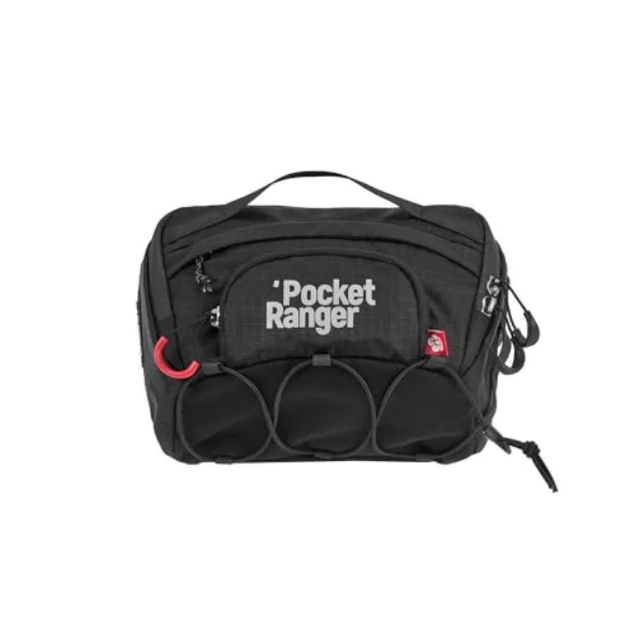 

Поясная сумка для камеры Pocket Ranger 2.4L, водонепроницаемая, из нейлона 420D, с износостойким дном, складной и съемной подкладкой, 3 варианта ношения
