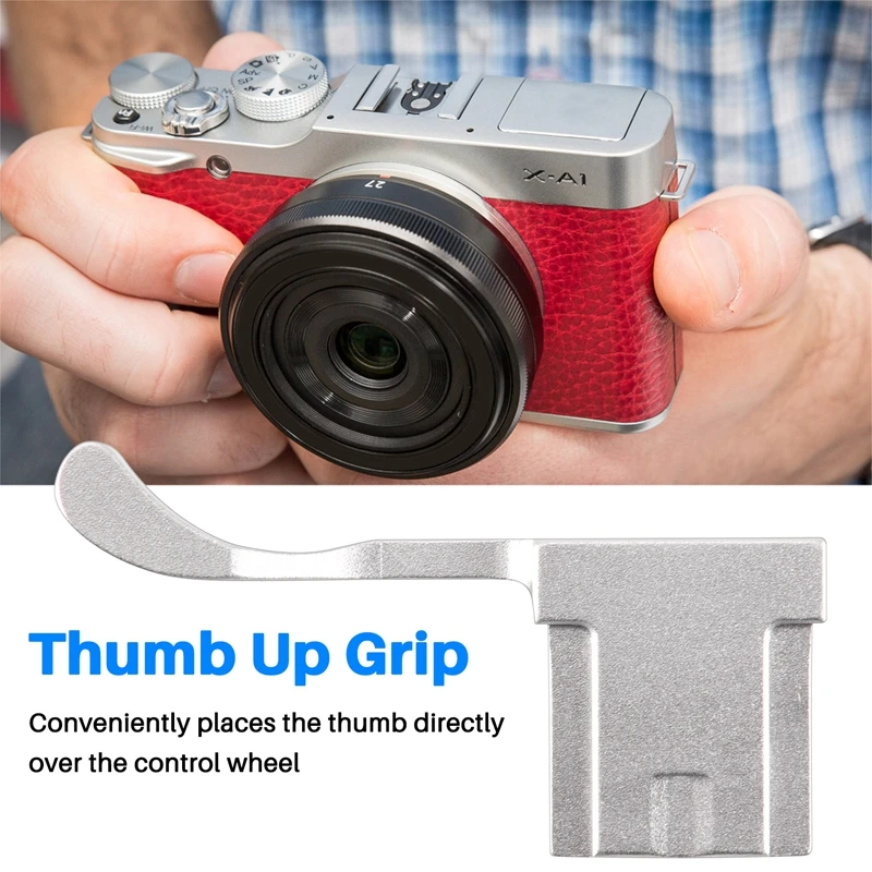 Metal Hot Shoe Cover Thumb Grip For Fujifilm Fuji X100F X100T X70 X-E3 X-A1 X-A2 X-A3 X-A5 X-M1 XA3 XE3