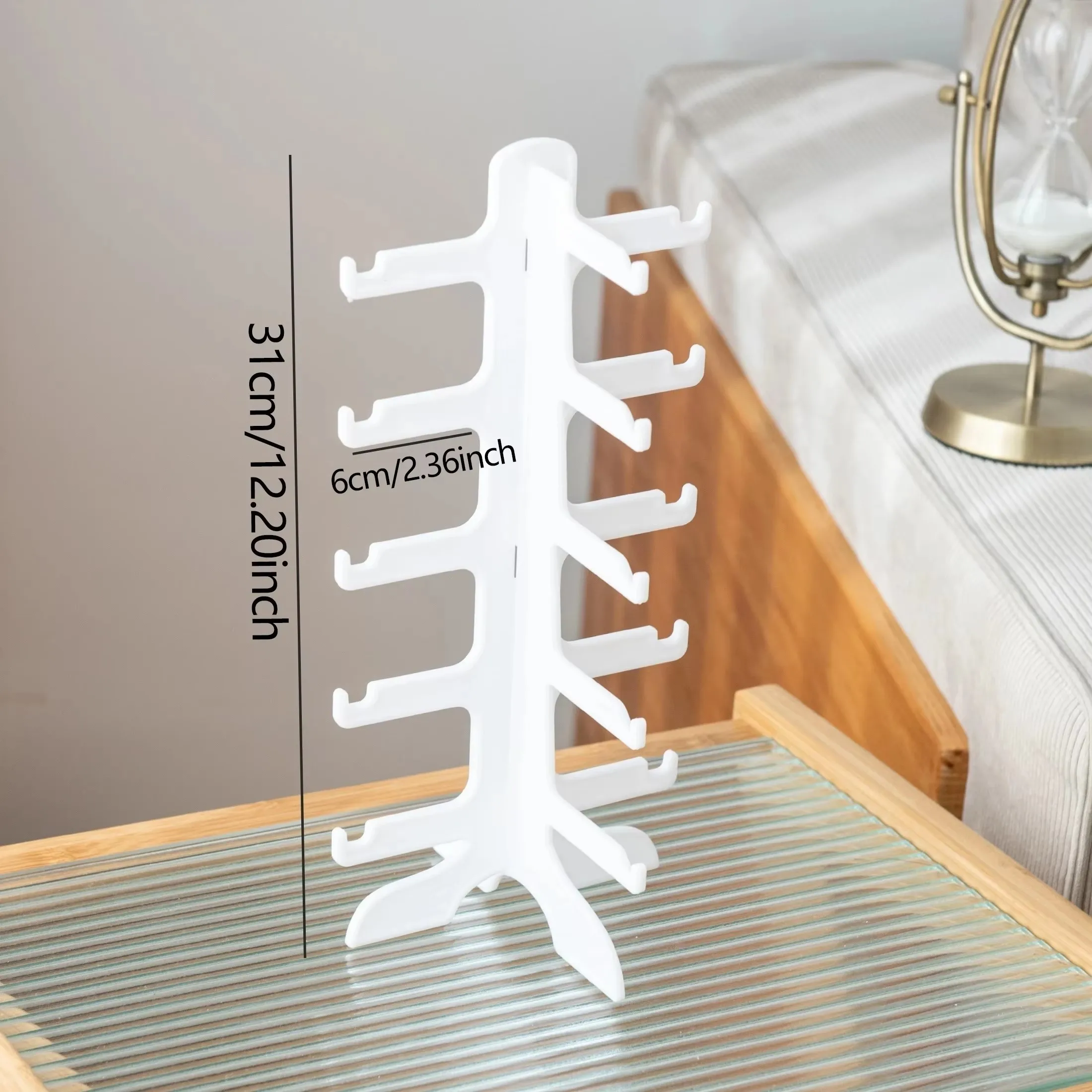 النظارات الشمسية البلاستيكية ونظارات قصر النظر إطار عرض رف النظارات منظم المجوهرات حامل WJ1014