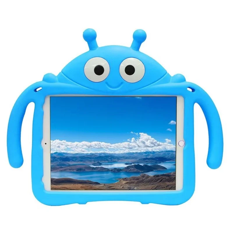 For IPad Mini 7 8 9 10.2 10th 10.9 11th A16 12th Gen Air 9.7 Pro 11 inch M2 M3 M4 M5 Kids Shockproof EVA Tablet Case Stand Funda