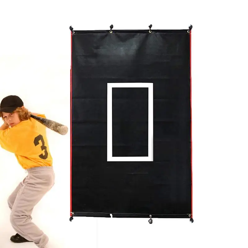 Baseball Backstop 6 X 4ft Batting Cage Backstop Batting Cage Target Baseball Softball Pitcher Pitching Backstop For Batting