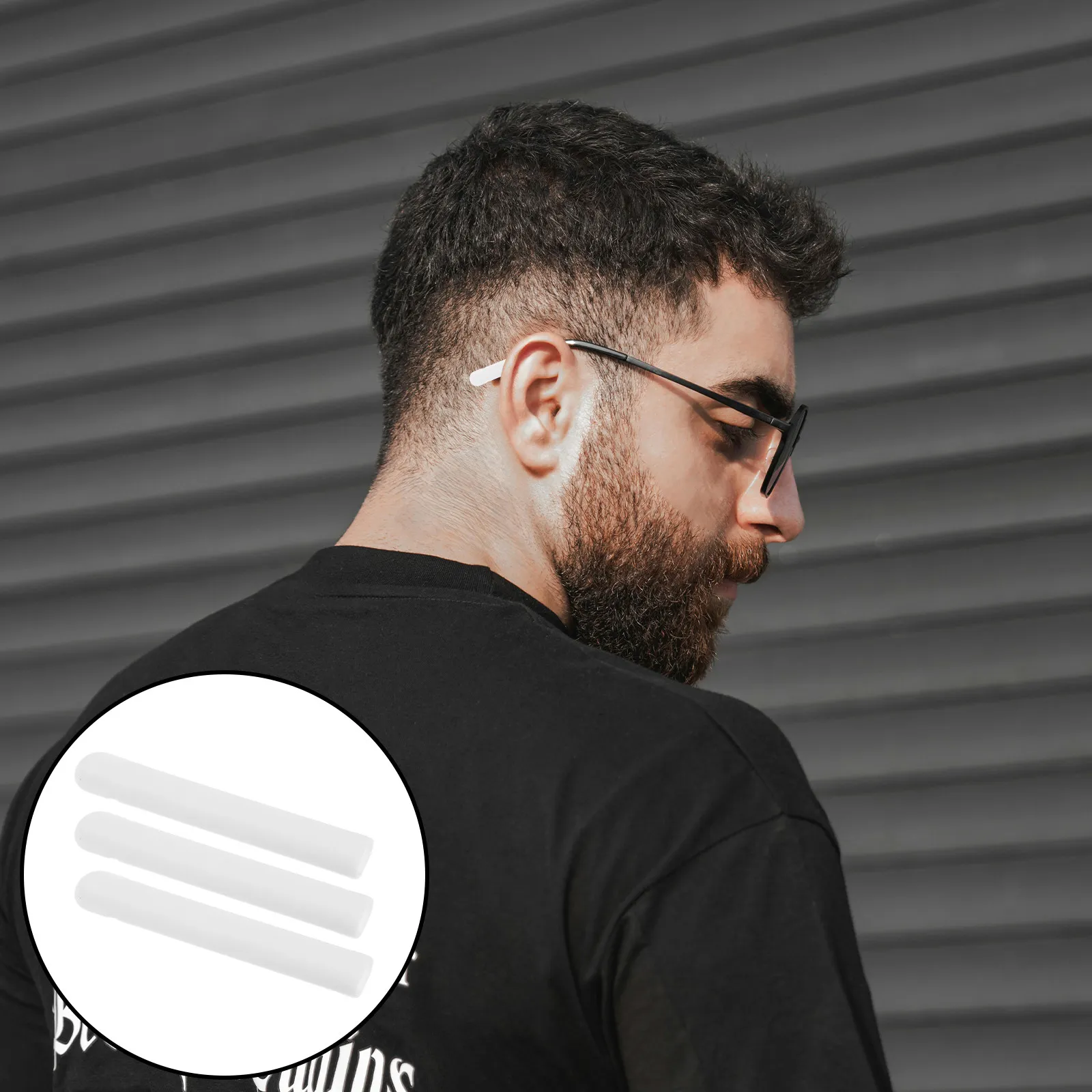 

10 пар силиконовых накладок на дужки очков, противоскользящие, мягкие, удобные, для солнцезащитных очков и очков для чтения