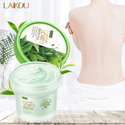 Green Tea Exfoliating Face Scrub Deep Cleansing Moisturizing Whitening Smoothing Soften Skin Care Body Care Joints Bath Using