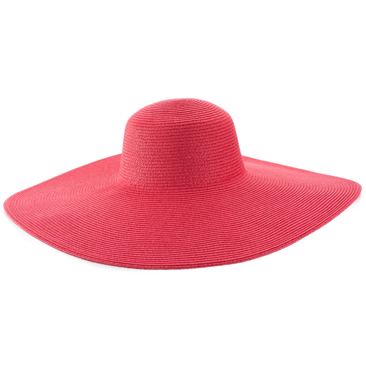 Lawliet 18cm Wide Brim Sun Hat For Women Travel Large UV Protection Summer Beach Straw  Hats  Floppy Foldable A330