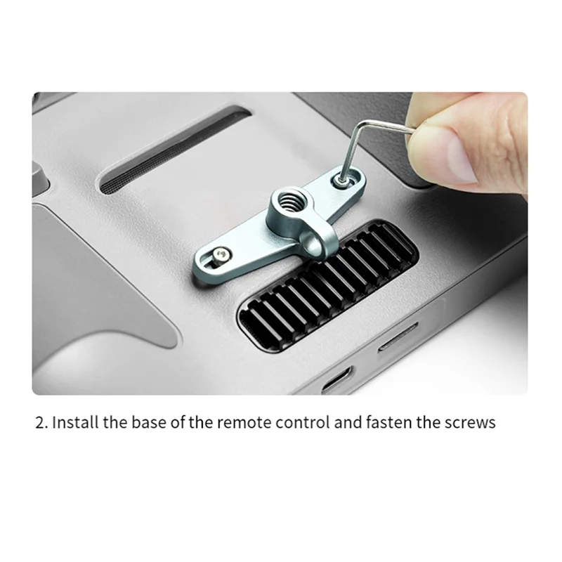 For DJI RC2/RC Remote Control With Screen Mount Board Metal Hook Holder Buckle Bracket Drone Accessories-N35R