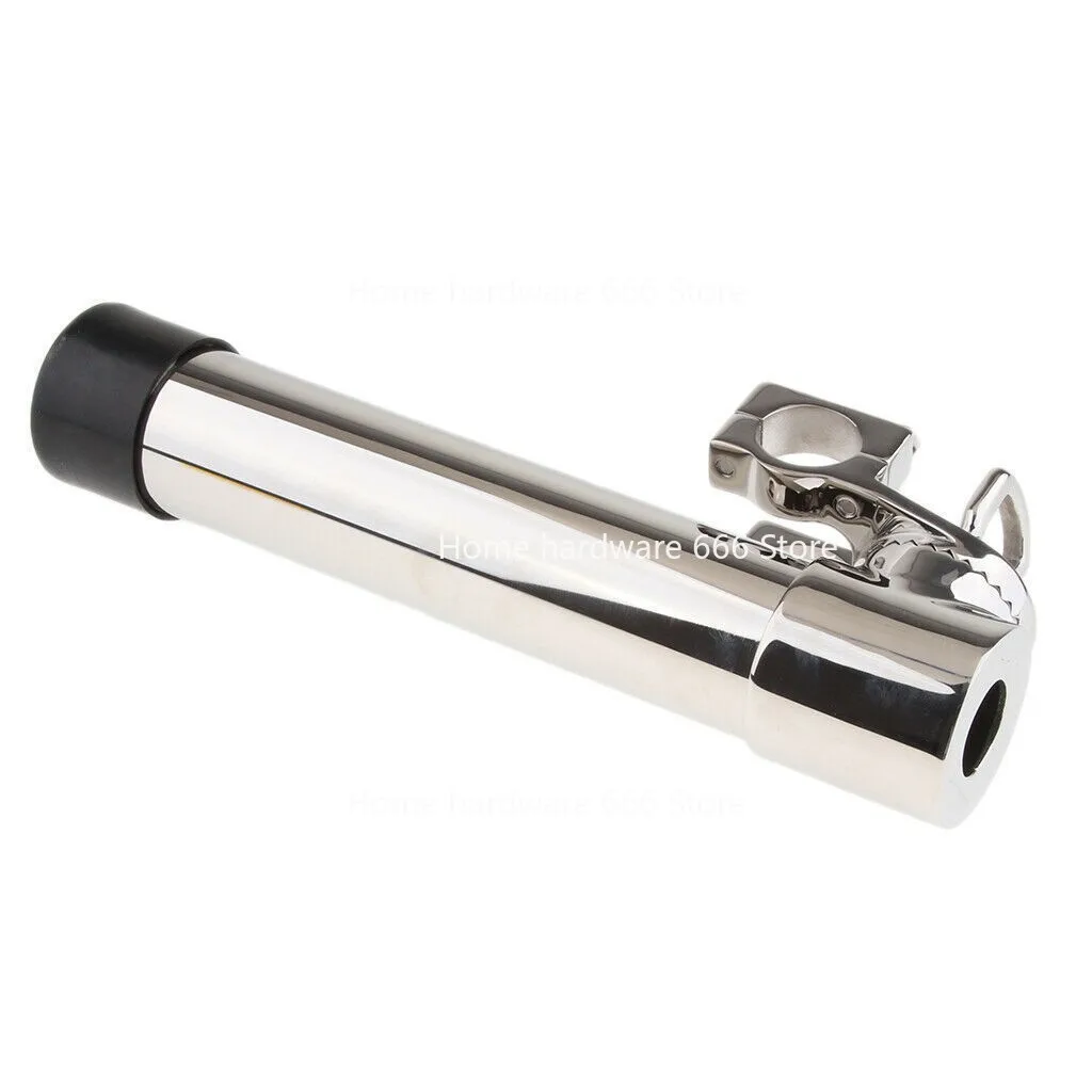 

316 Stainless Steel Adjustable Universal Fishing Rod Holder, Rotating Fishing Rod Holder with Tube Card,marine Yacht Accessories