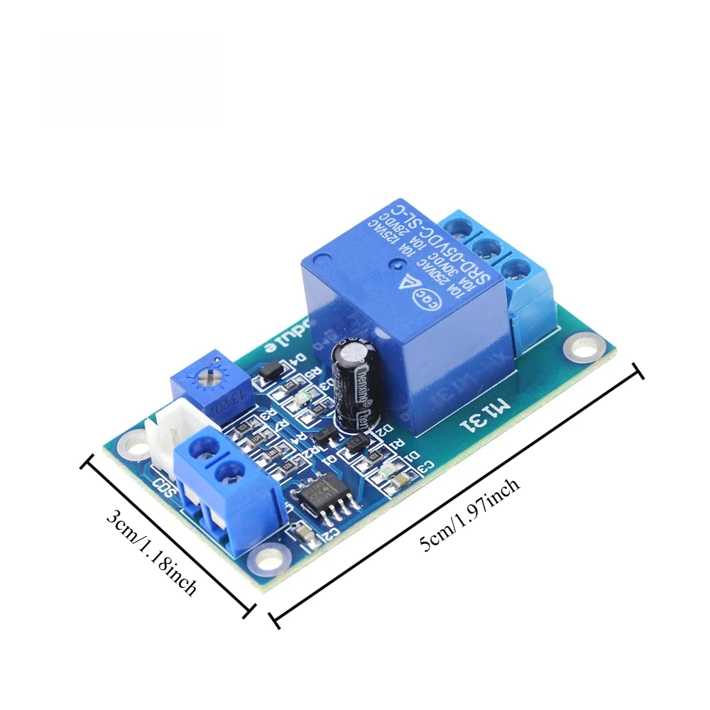 Module de relais de photorésistance 5 V / 12 V XH-M131, interrupteur de contrôle de la lumière et capteur de détection – Compatible Raspberry Pi