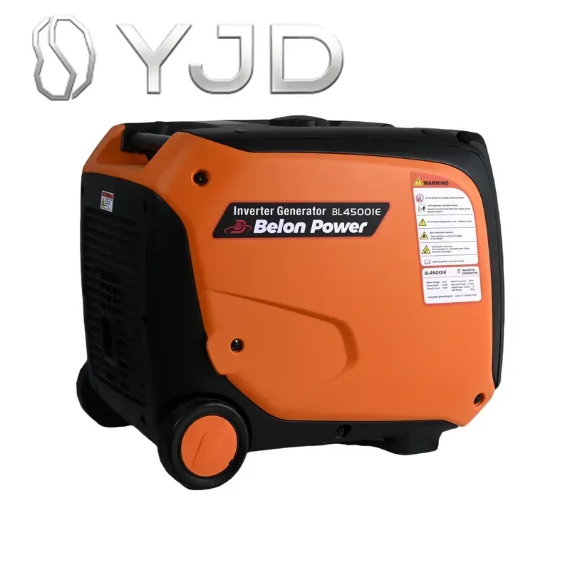 Belon Power Single Phase Portable 3.5KW 4KW Portable Silent Inverter Hand/Electric/Remote Mini  Generator