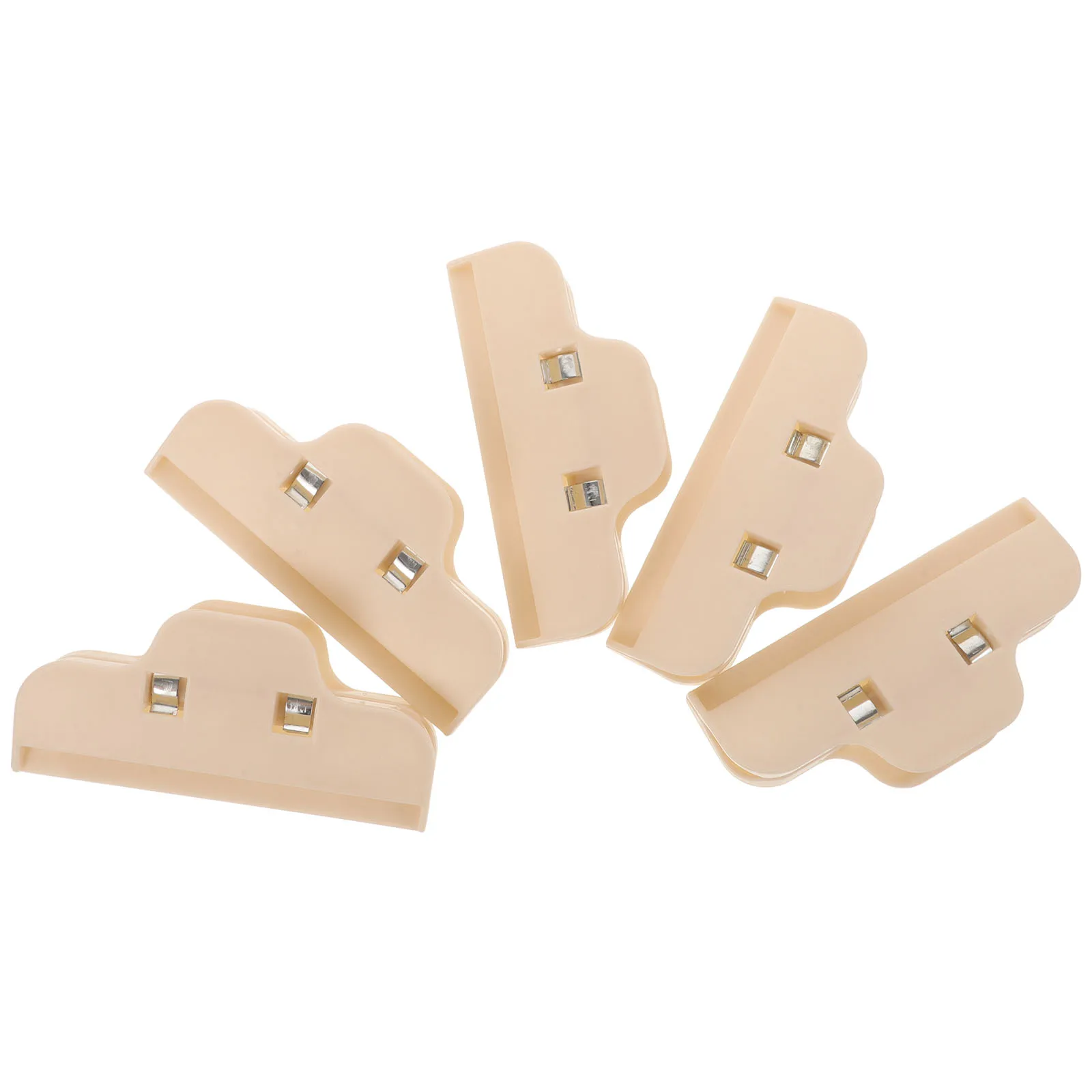 

5pcs Food Mini Clothes Pins Sealer Clips for Chips Snacks Reusable Plastic Sealers Freshness Keeper Large Bread Jar Sealer