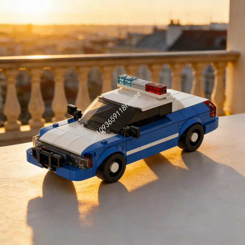 

251pcs MOC Super Heroes DCD Batmansed GCPD Cruiser Model Building Blocks Construction Toys Christmas Gift Education Brick Kids