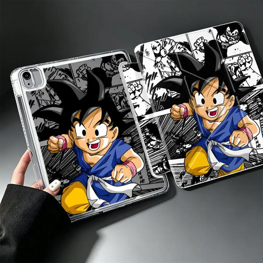 Dragon Ball Gokus With Pen Slot Cover Tablet Case For Samsung Galaxy Tab S8 A11 S10 Lite A8 S9 Plus S7 FE A9 Plus