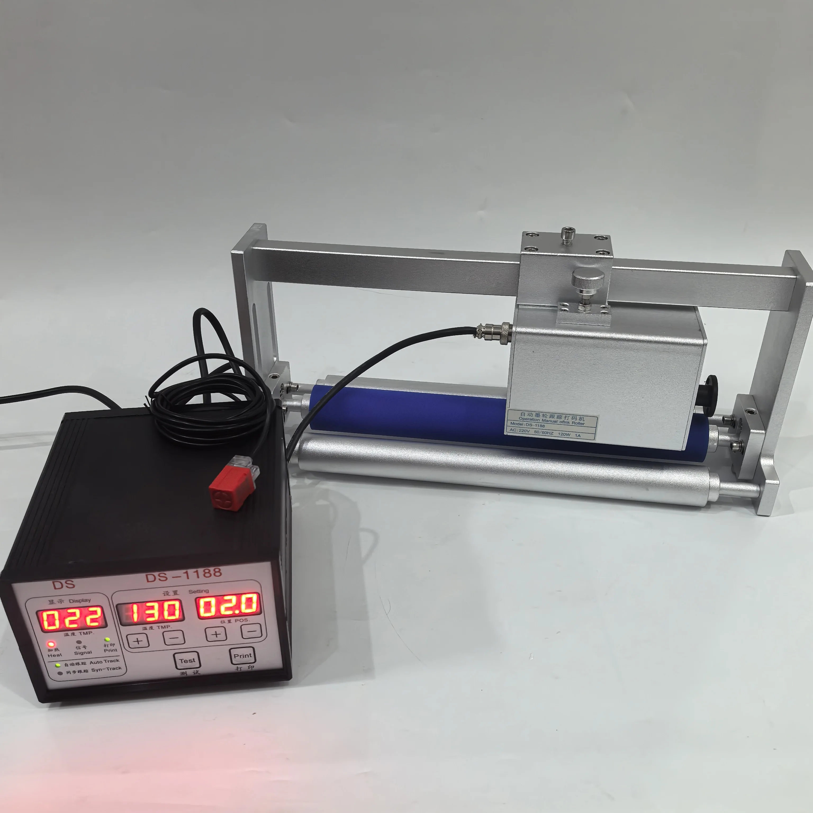 

DS-1188 Автоматическая машина для кодирования даты Принтер с чернильными колесами Машина для печати кодов партии с датой истечения срока годности для упаковки