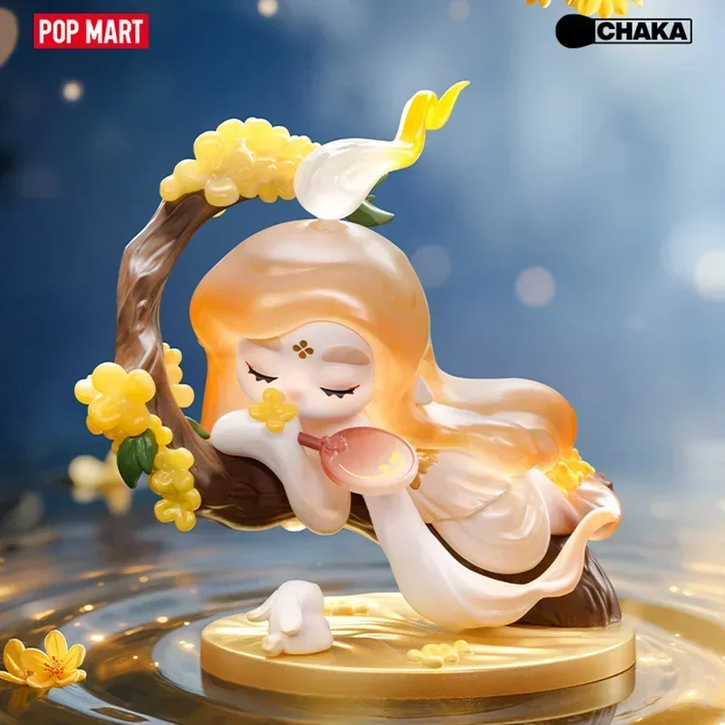 

POP MART CHAKA Moon Gazing Series слепая коробка игрушки Kawaii аниме фигурка Caixa Caja Surprise Mystery Box куклы фигурка