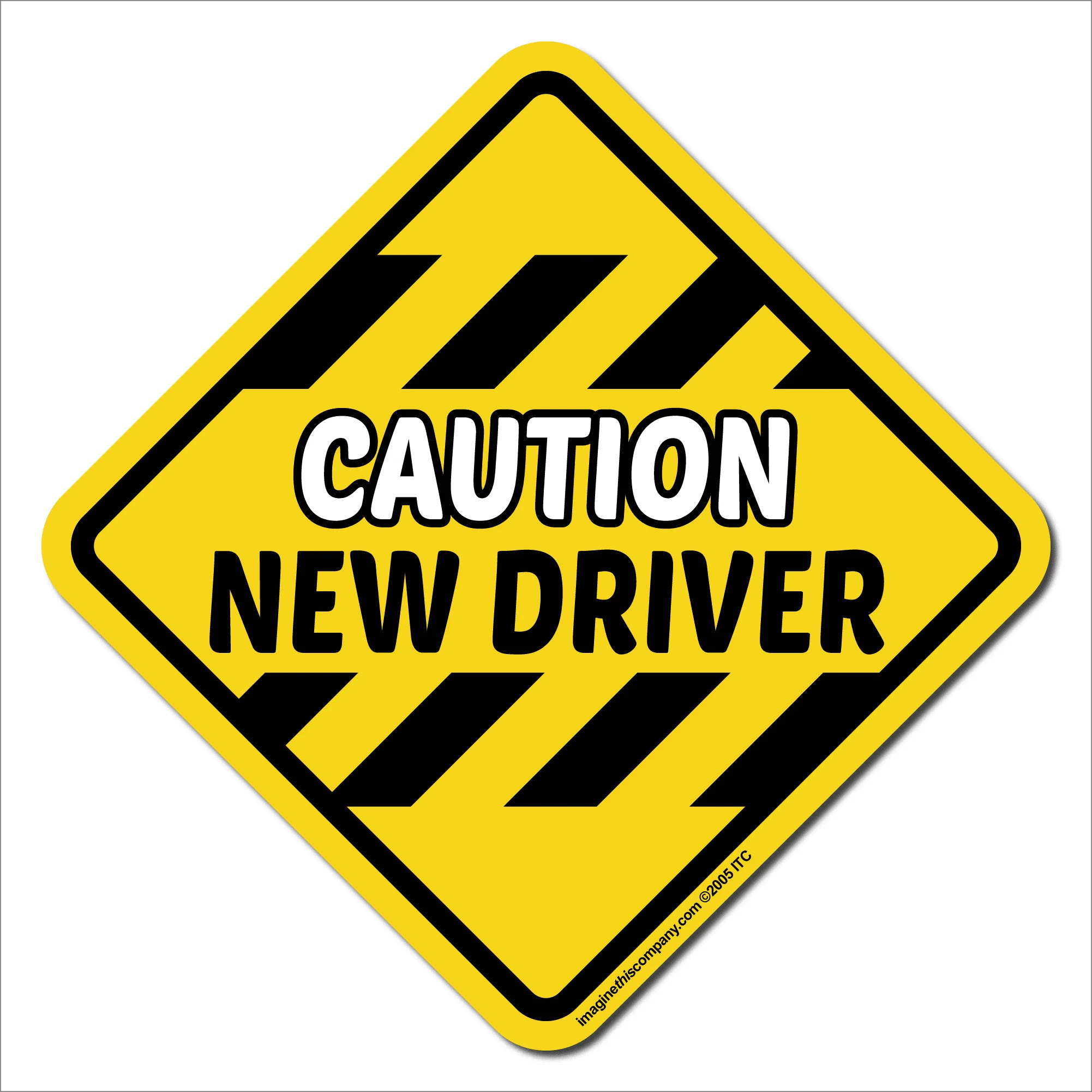 

Imagine This Caution New Cute Car Laptop Window Bumper Waterproof Vinyl Decal Sticker Cute Cool Funny Aesthetic Trendy