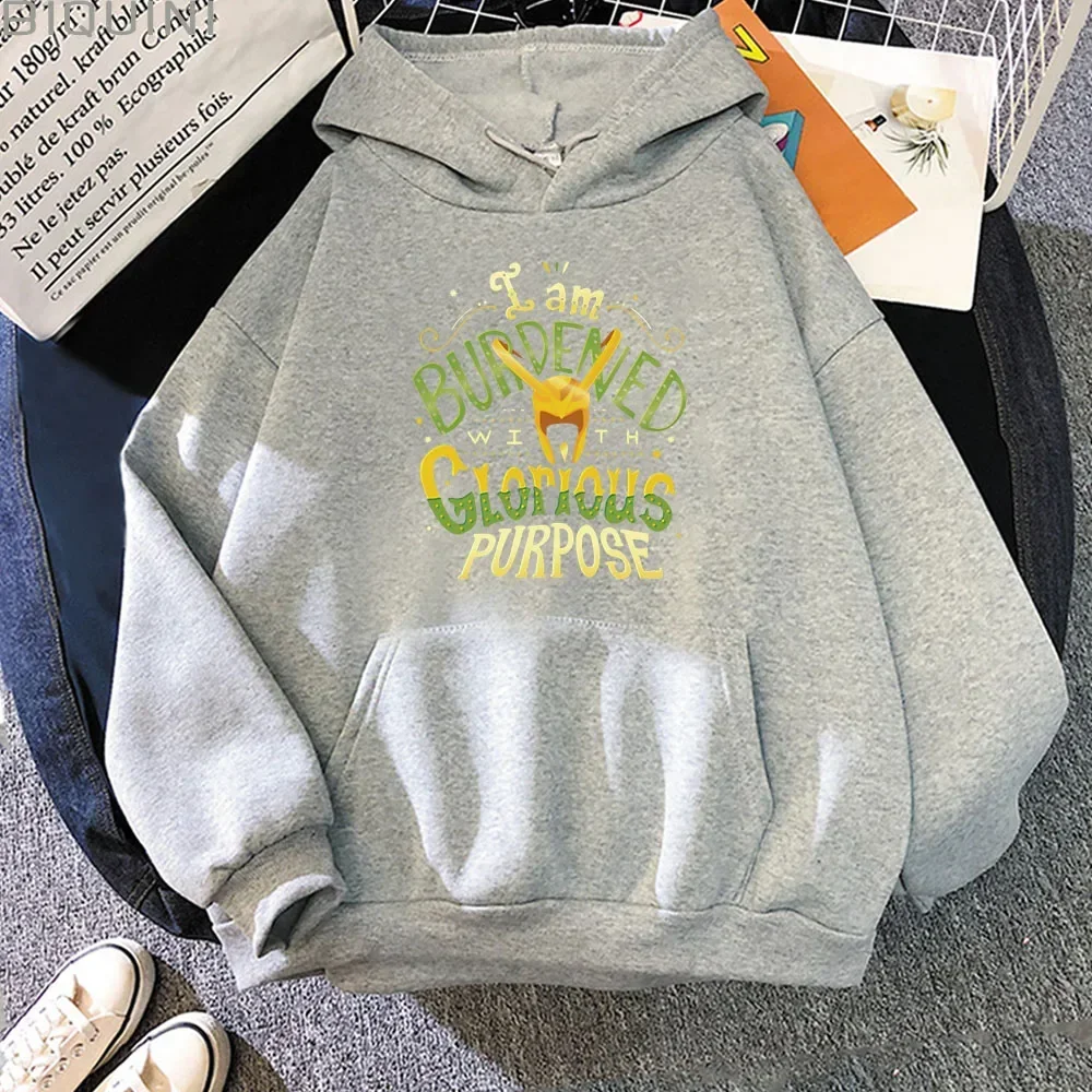 TVA Loki Bedruckte Kapuzenpullover für Männer und Frauen, modische Harajuku-Übergrößen-Sweatshirts, Hoodie-Trainingsanzüge, Unisex-Kleidung, Mantel – Detail 3