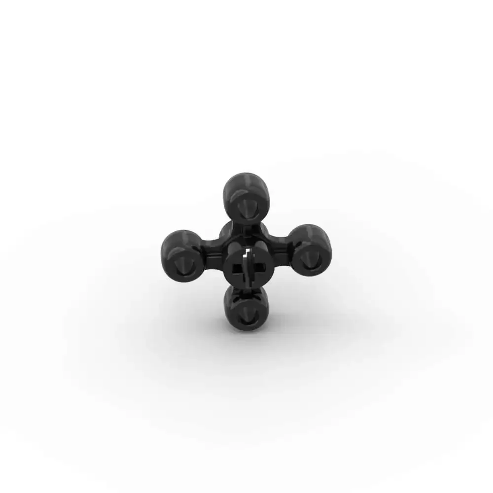 MOC 10 STKS Gear 32072 Bouwsteen Kit Wiel Met Asgaten Bakstenen Deeltje Puzzel Educatief DIY Speelgoed Kinderen Verjaardagscadeau