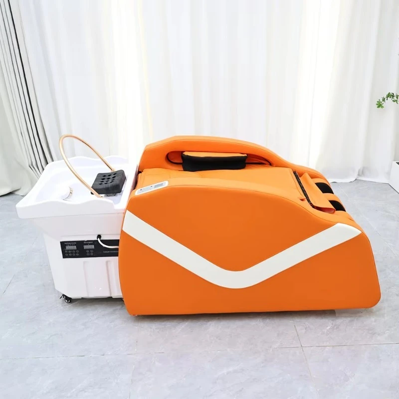 

Современная электрическая массажная кушетка для мытья головы для парикмахерских и салонов красоты