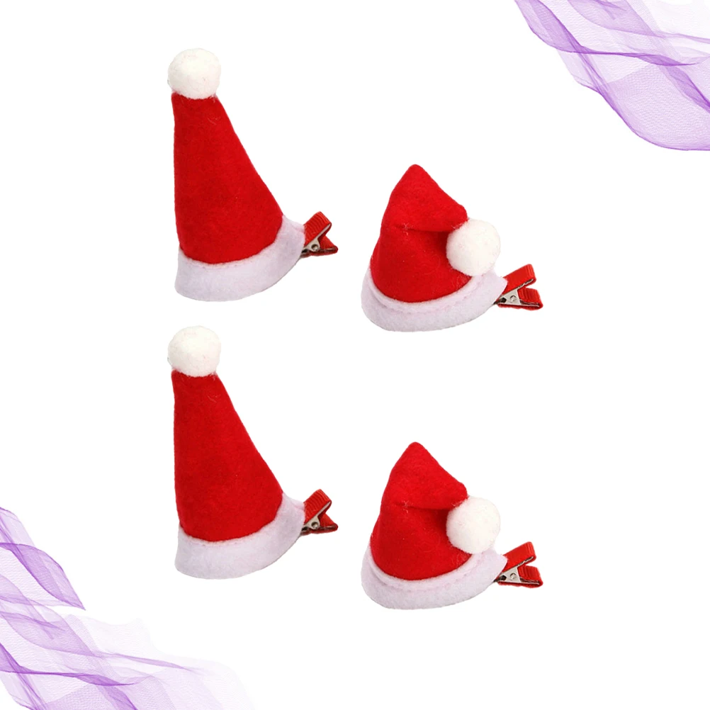 

Christmas Hat Hairpins Creative Clips For Adults Adorable Christmas Hair Accessories Women Daily Party