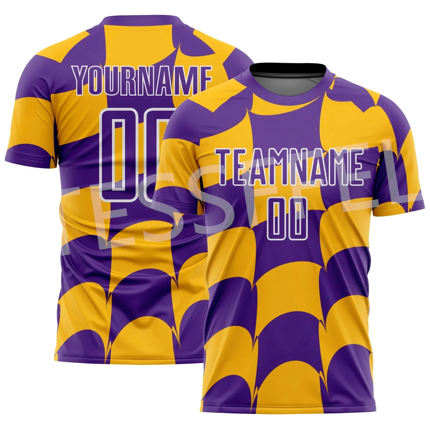 Maillot de sport de football à impression 3D rétro avec nom personnalisé, olympiques d'équipe de football, t-shirts Harajuku, streetwear décontracté, manches courtes, été, XA1