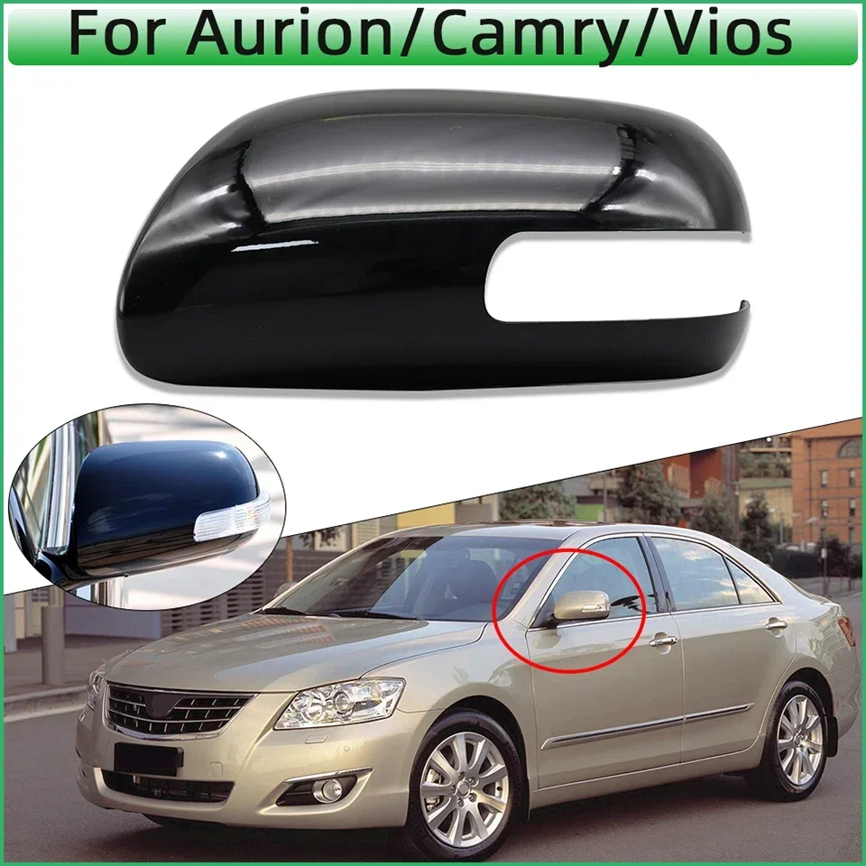 Rearview Mirror Cover For TOYOTA VIOS P90 2008-2013 Aurion Camry V40 2006-2011 Pained Mirror Assy Shell Housing With Lamp Type