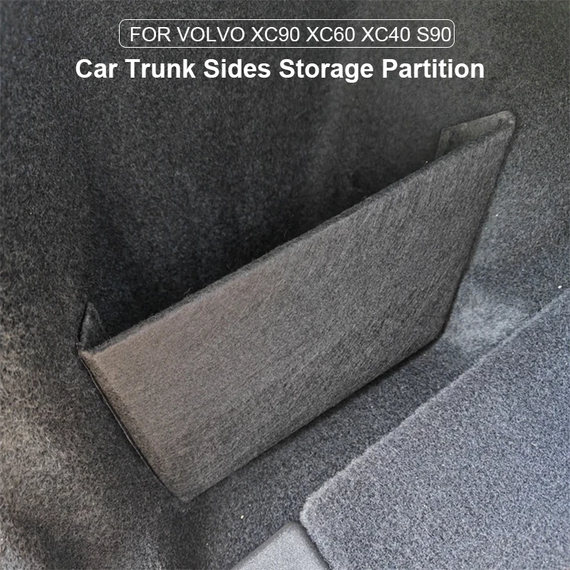 Car Trunk Organizer Foldable Storage Box - Araba bagaj depolama organizatör kurulu Volvo
