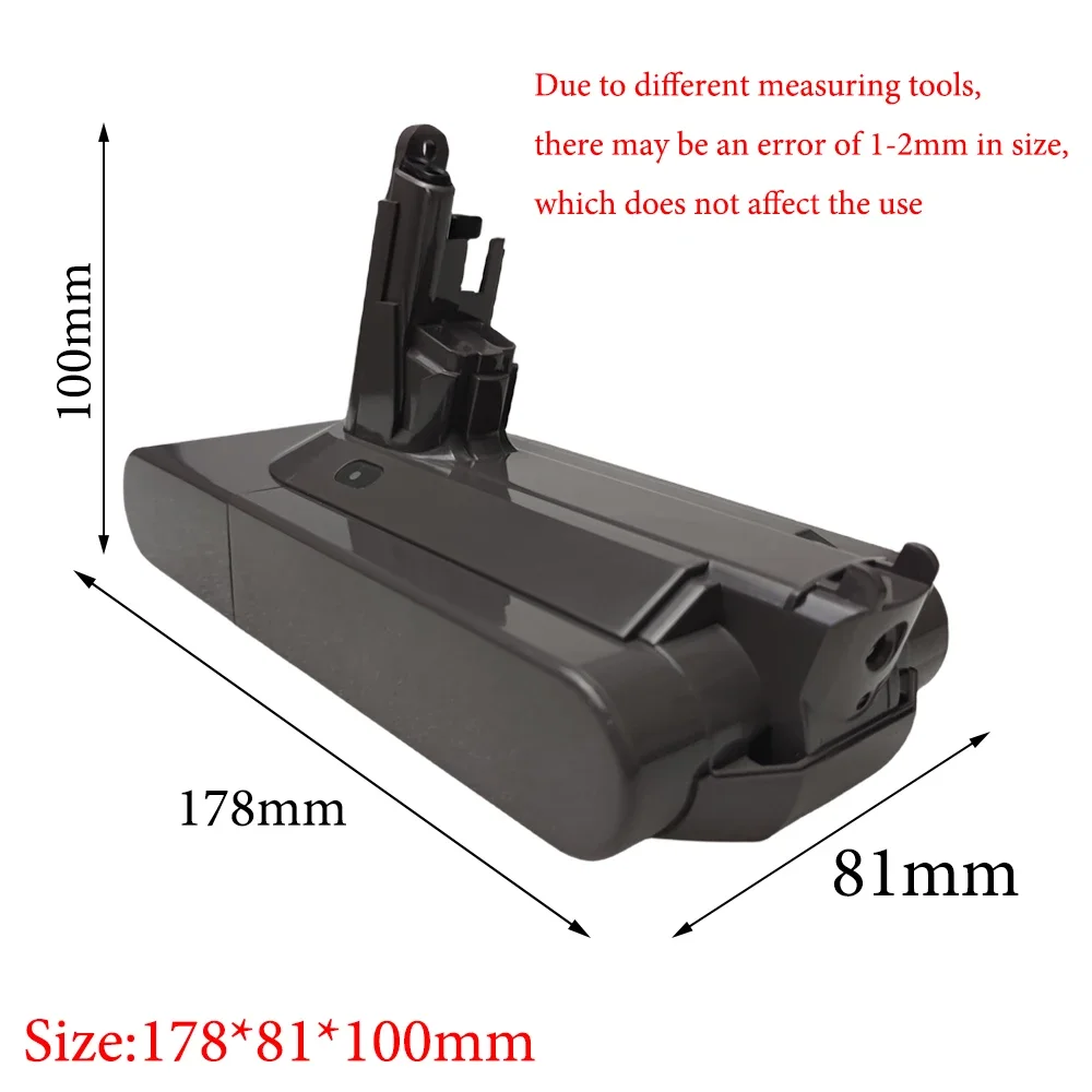 100% 25.2V 6000Ah V11 Absolute SV15 Battery lpega Suitable For Dyson Vacuum Cleaner V11 Type Lithium-ion Battery