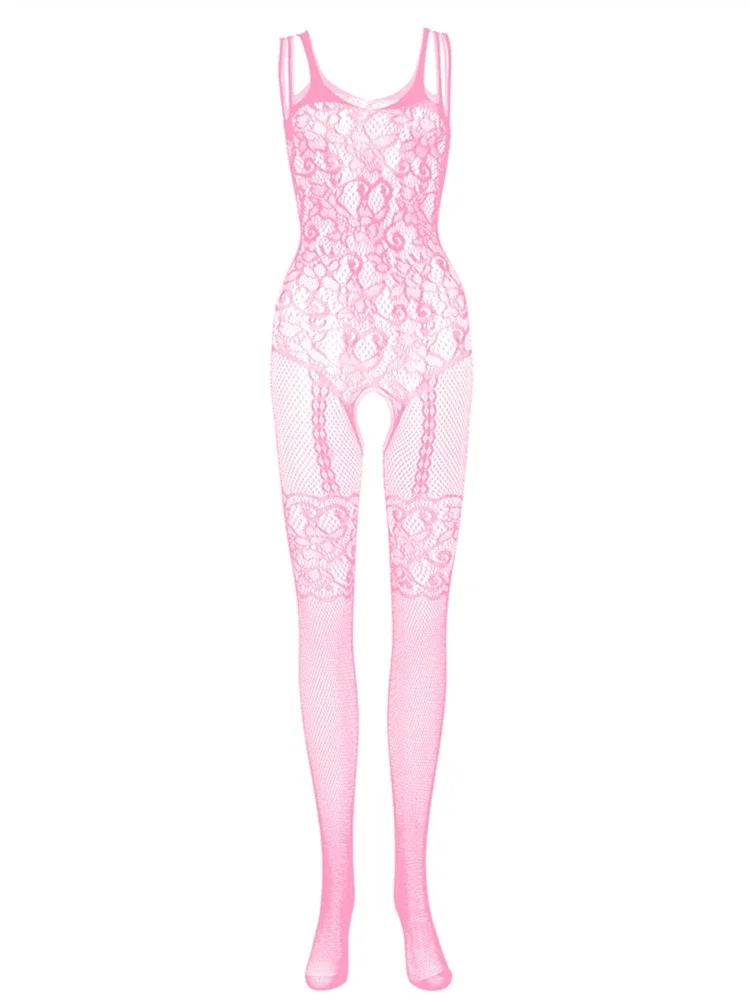 ขายร้อนผู้ชายยืดหยุ่นสูง Full Body ถุงน่อง Night Club สวมใส่สําหรับสามีเร้าอารมณ์ชุดชั้นในตาข่ายมุมมอง Bodysuit