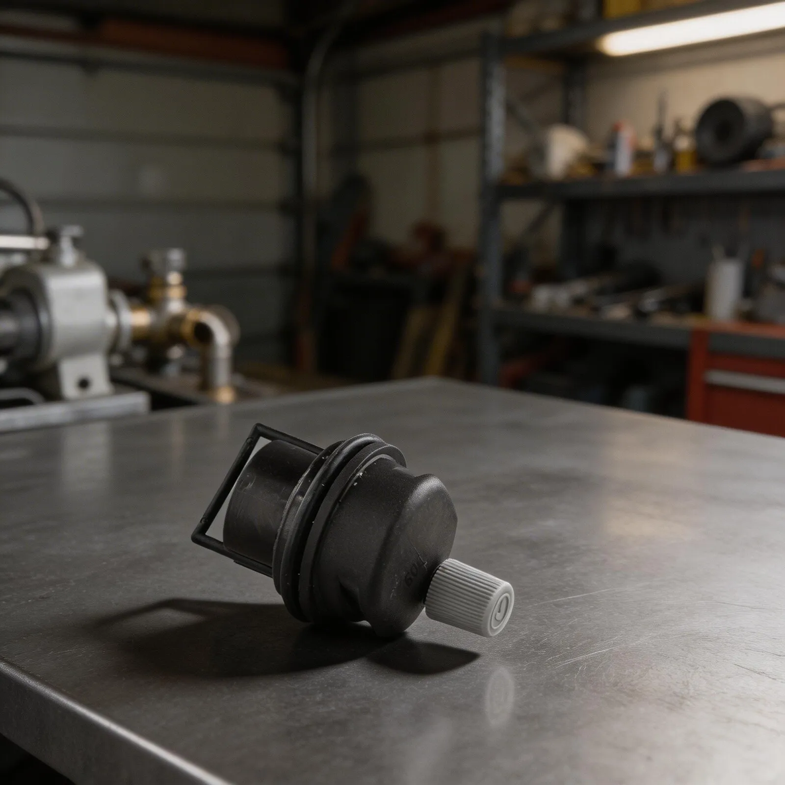 Wall Mounted Boiler System Air Vent with Float-Activated Automatic Release for Improved Heat Transfer Efficiency