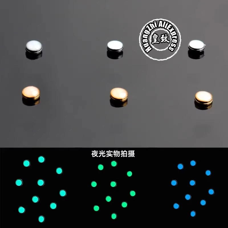 ل رولكس الغواصة شبح الماء الأخضر الأزرق الأخضر مضيئة حبة ساعة الحافة اللؤلؤ نقطة السيراميك الخرز الرجال حلقة سيراميك اكسسوارات