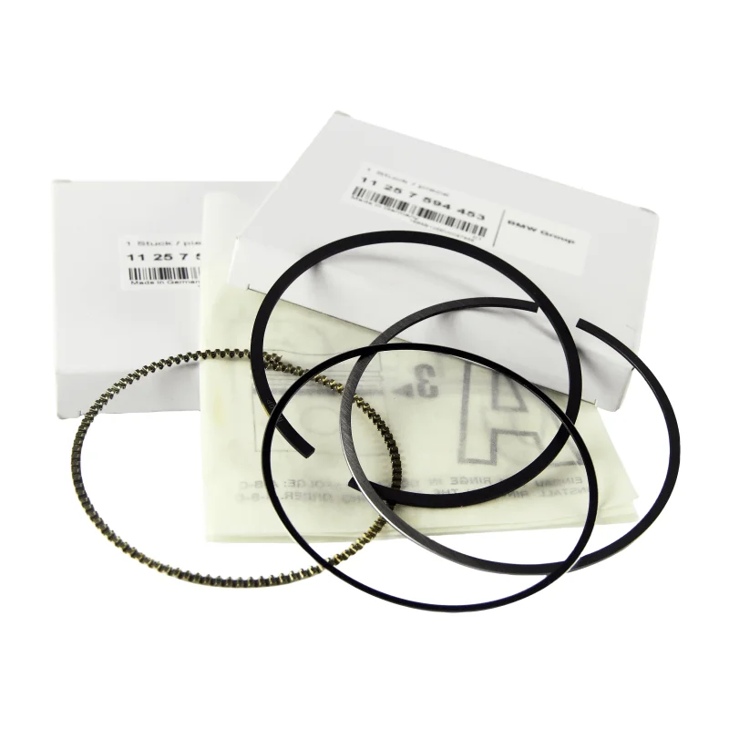 مجموعة حلقات المكبس الجديدة لسيارات BMW F10 F15 F22 F30 F32 E84 OEM: 11257594453   11 25 7 594 453
