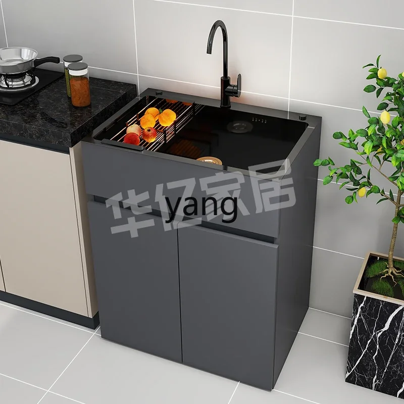 LTT household sink balcony floor-to-ceiling simple cabinet
