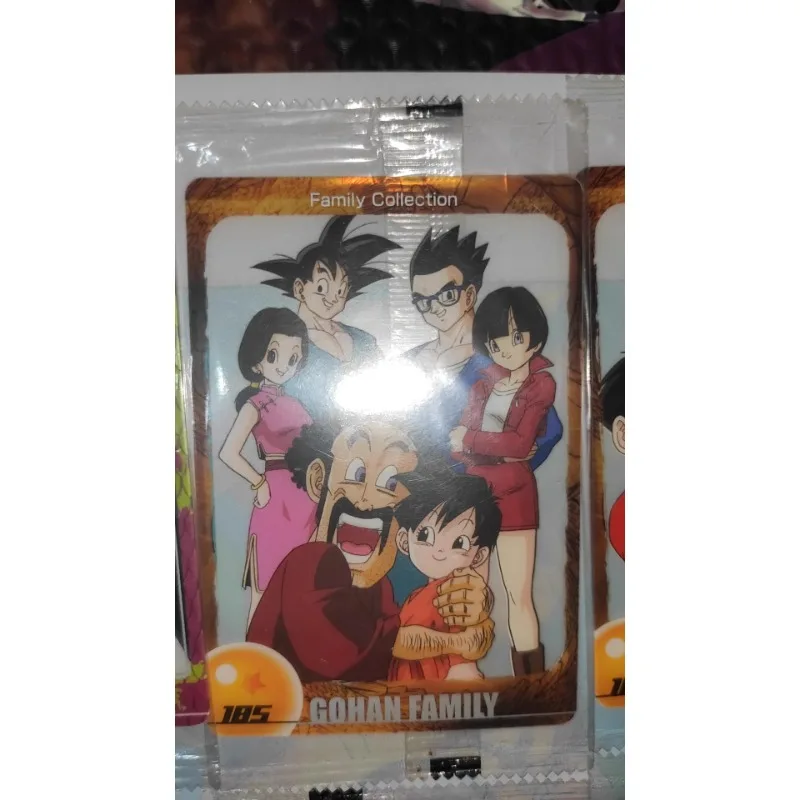 E07 Million Generation Dragon Ball Anime Surrounding Original Bag End Card Default 9-grade Boy Collection Toy Birthday Gift