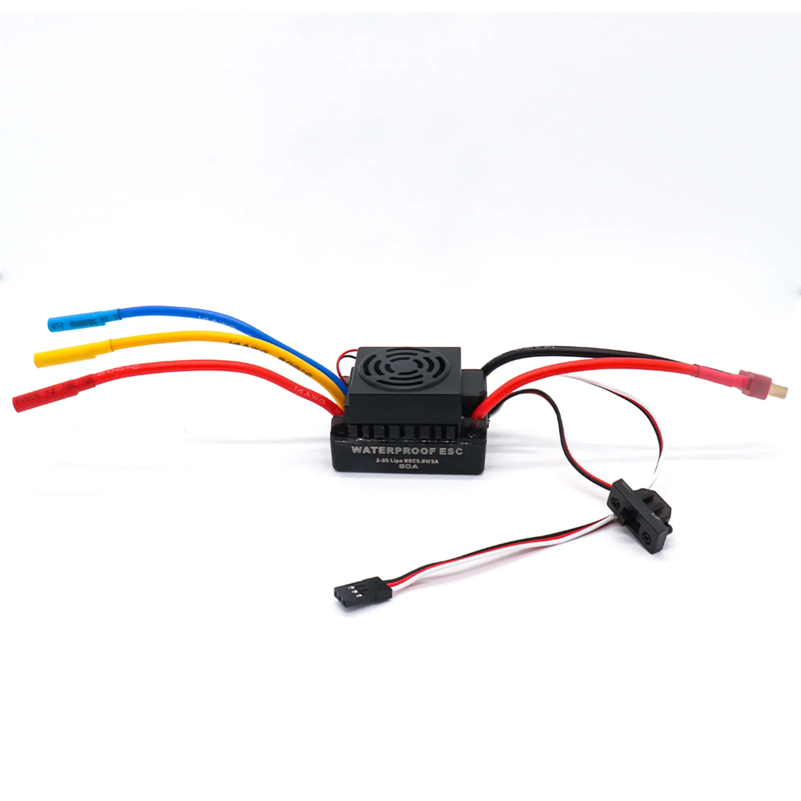 RCZIPROY RC 3650 Borstelloze Motor 80A ESC Combo Waterdicht Hoog Koppel 2600KV-6400KV voor 1/10 RC Auto Truck Buggy Off-Road