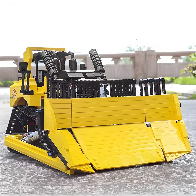 New MOC 22011 Highdifficult large bulldozers  Technical RC control Model Building Blocks Brick Assembly DIY Toys Christmas Gifts