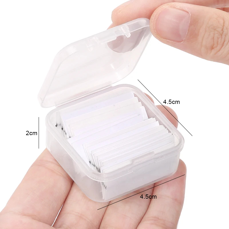 40 Pcs/Box Reusable Self-Adhesive Glue-Free Eyelash Glue Strip False Eyelashes Makeup Tools No Glue eyelashes Hypoallergenic