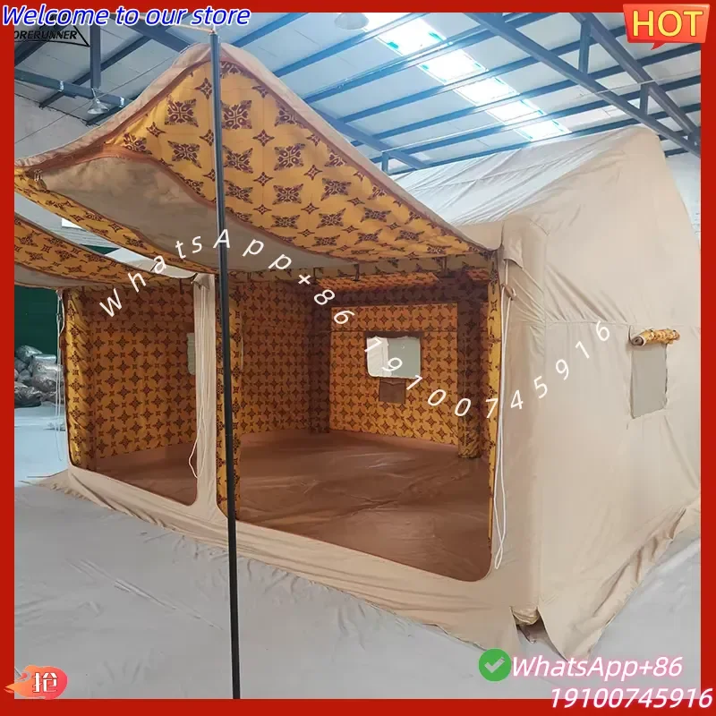2026 Best-Selling Custom Size Oxford Fabric Air Tent Waterproof Inflatable Camping Tent Middle Eastern Style Outdoor Holidays 2