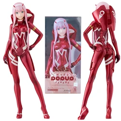 25cm DARLING in the FRANXX Sexy Anime Girl Figure POP UP PARADE Zero Two 02 Pilot Suit Action Figure Adult Model Doll Toys Gift