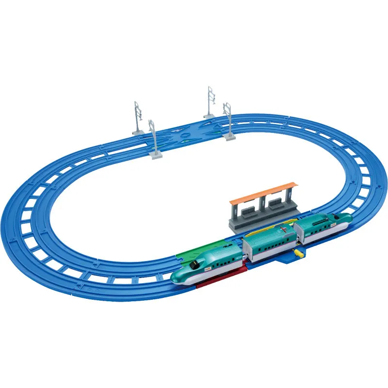 TAKARA TOMY Pule Road Road Electric Train Track Set E5 Series Shinkansen basic Set 118480,toy for boys,children's birthday gifts