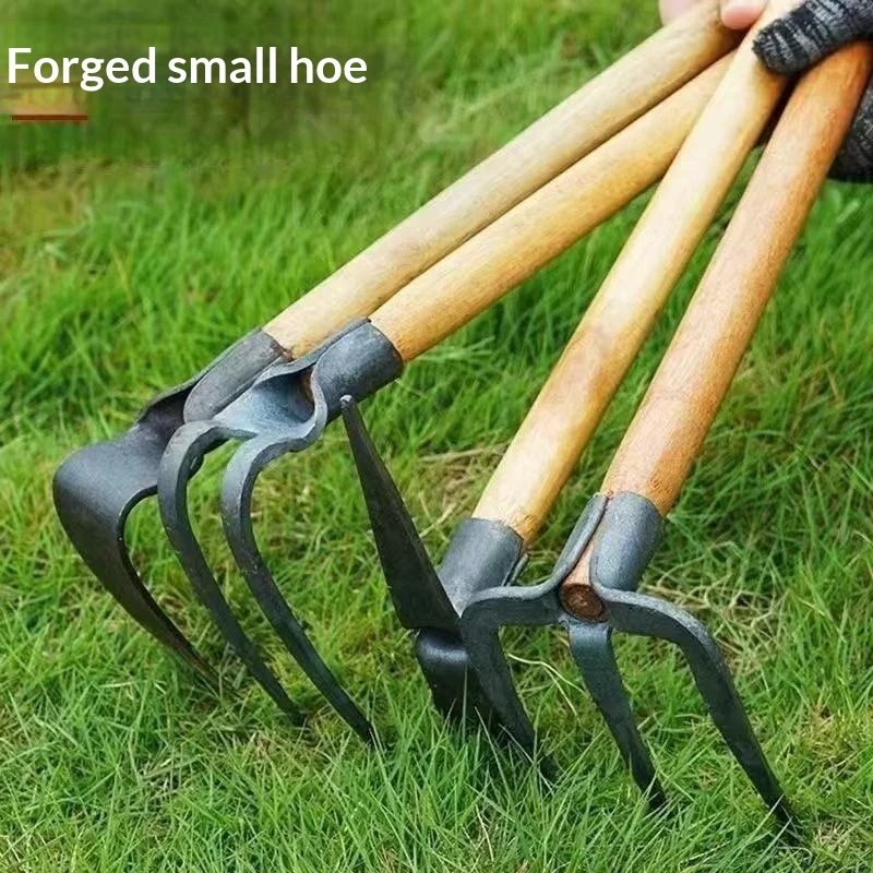 Farm Use Weed Removal Gardening Tool Flower Potting Tool Horticulture Shovel Toothed Rake Foreign Spade