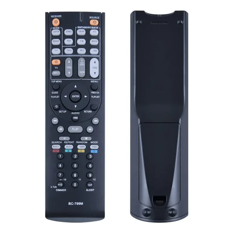 RC-799M Remote Control Suitable for Onkyo AV HT-R391 HT-R558 HT-R590 HT-R591RC-834M RC-737M RC-812M RC-801M RC-840M RC-837M