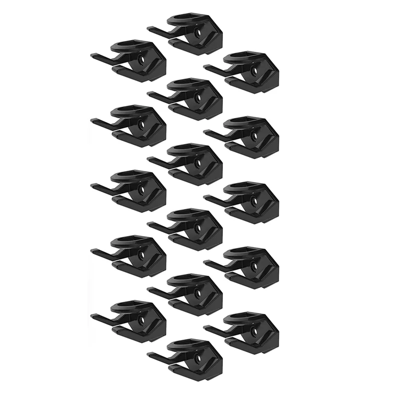 Modern JP Adhesive Hat Hooks for Wall (16-Pack) - Hat Rack for Baseball Caps, Minimalist Hat Display